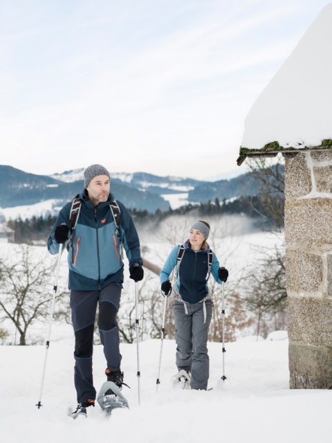 Winter Wanderung in Österreich © Oberösterreich Tourismus GmbH | Robert Maybach